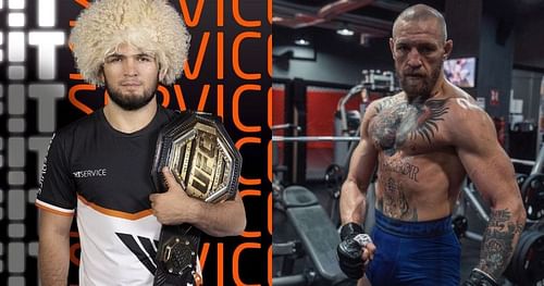 Khabib Nurmagomedov (left) Conor McGregor (right) [Images Courtesy: @thenotoriousmma @khabib_nurmagomedov on Instagram]