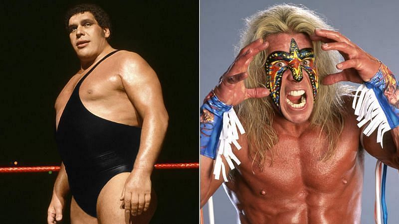 Andre the Giant and The Ultimate Warrior are two of WWE&#039;s most well-known superstars