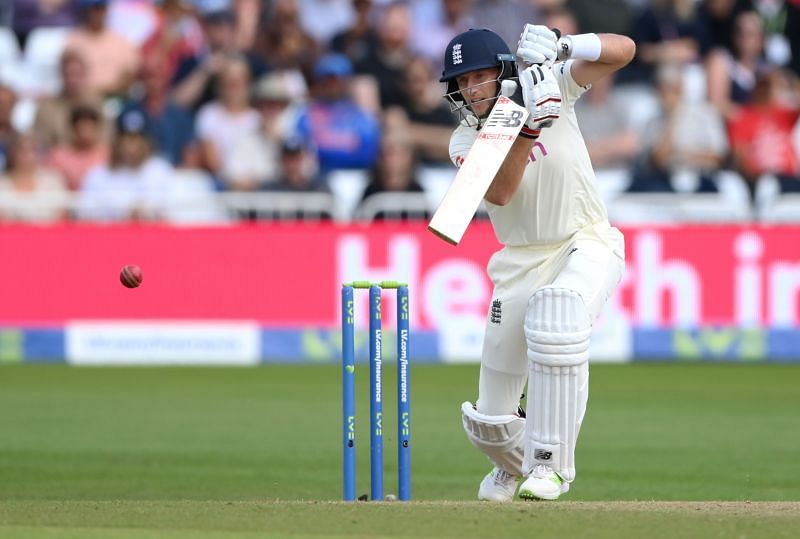 Joe Root&#039;s knock helped England set a decent target for Team India