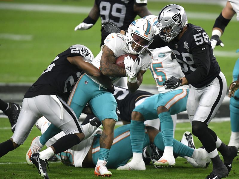 Miami Dolphins v Las Vegas Raiders