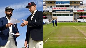 IND vs ENG 2021: BCCI shares the first look of Trent Bridge pitch for India-England Test series opener