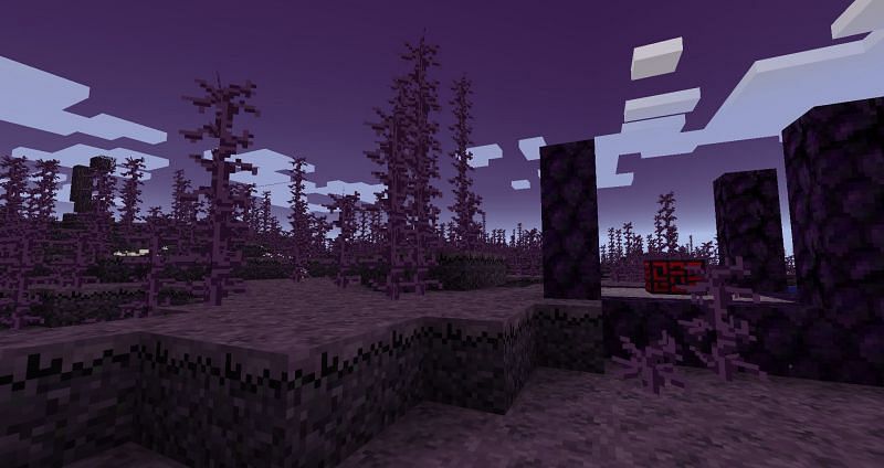 Vilespine Forest (Image via Minecraft)