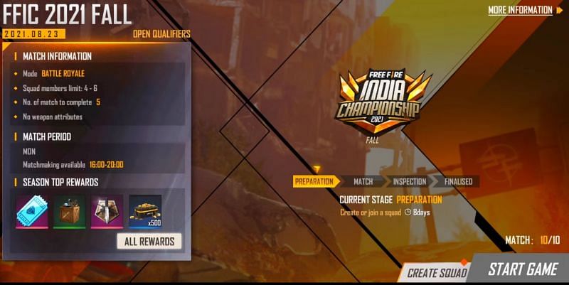 Free Fire India Championship 2021 registration (Image via YouTube/Fakepromise official)