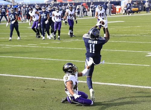 Wild Card Round - Baltimore Ravens v Tennessee Titans