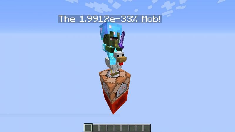 Rarest mob in the game (Image via Reddit)