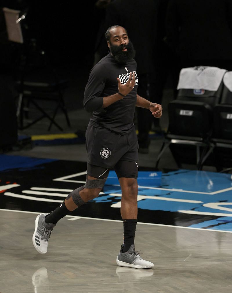 James Harden of the Brooklyn Nets