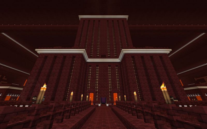 Massive nether base (Image via minecraftforum)