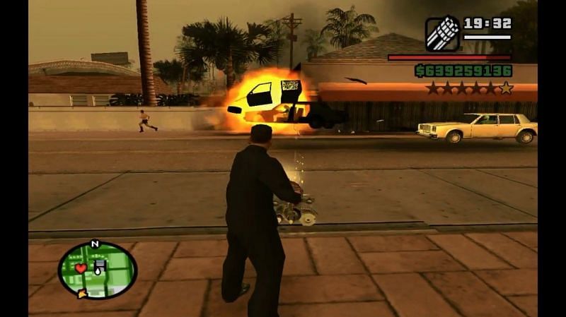 GTA San Andreas - Cadê o Game - Onde achar a Minigun