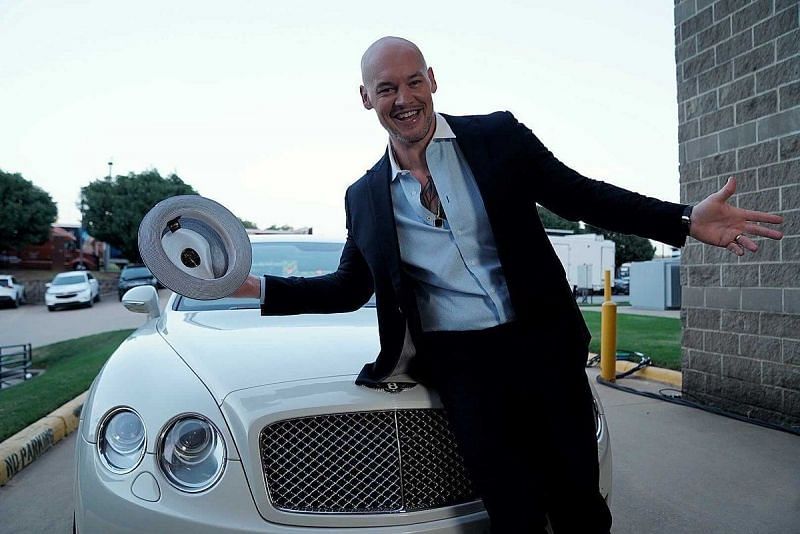 Happy Corbin arrived at SmackDown in a Bentley