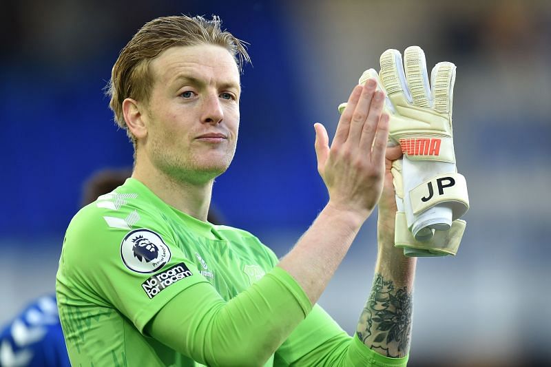 Jordan Pickford holds the record for the most consecutive scoreless minutes for England