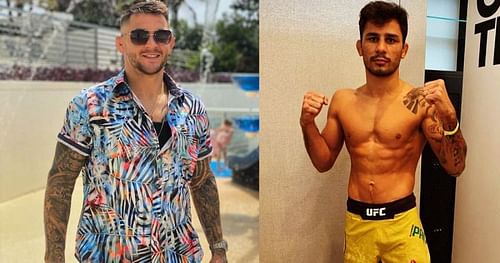 Dustin Poirier (left), Alexandre Pantoja (right) [Images Courtesy: @dustinpoirier @pantoja_oficial on Instagram]