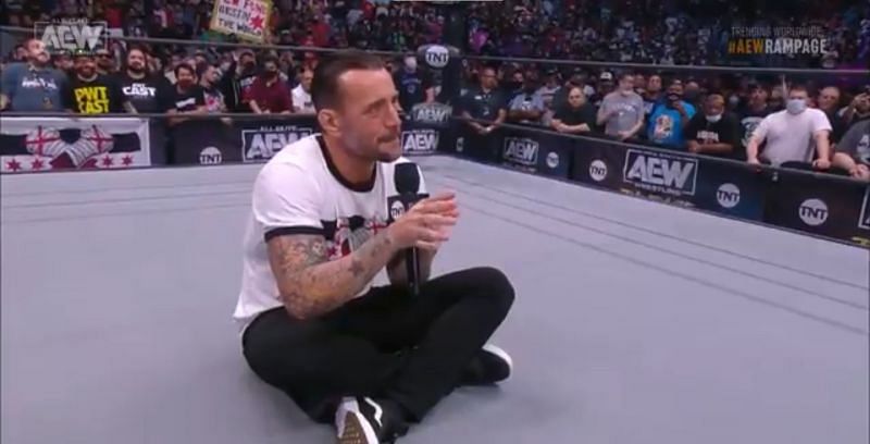 CM Punk is back with All Elite Wrestling