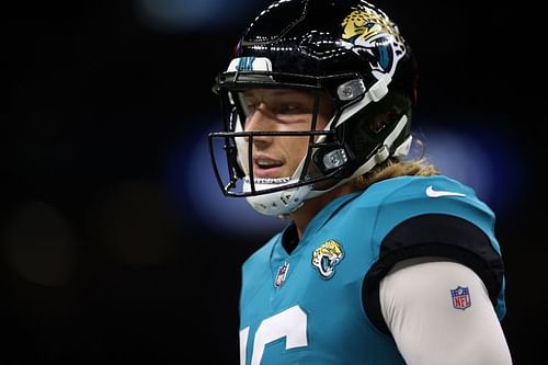 Trevor Lawrence of the Jacksonville Jaguars v New Orleans Saints