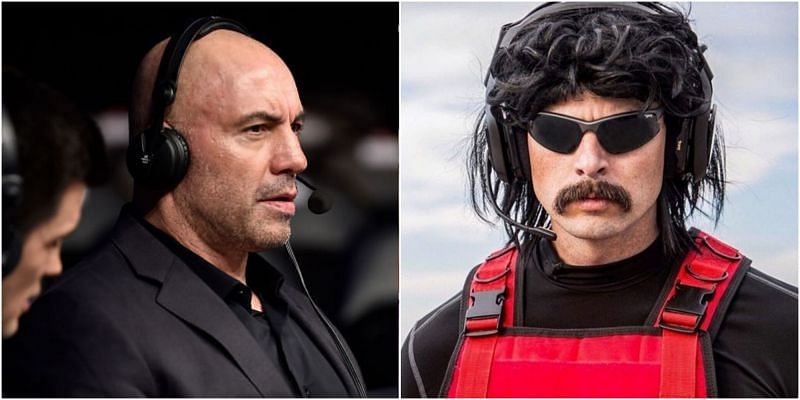 Joe Rogan and Dr Disrespect (Images via Joe Rogan, Dr Disrespect)