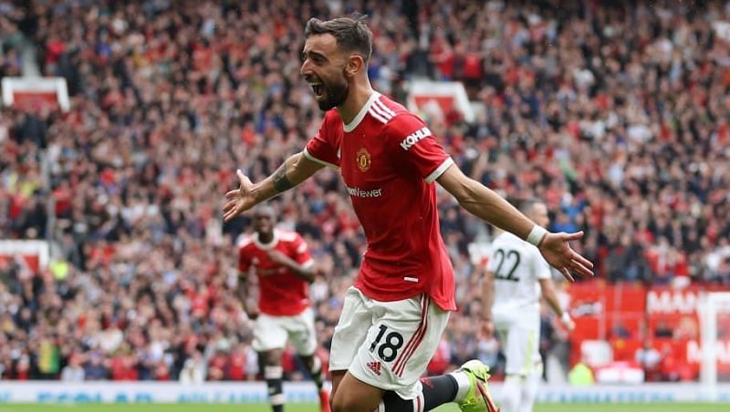 Fernandes became the 10th player in Premier League history to net an opening day hat-trick