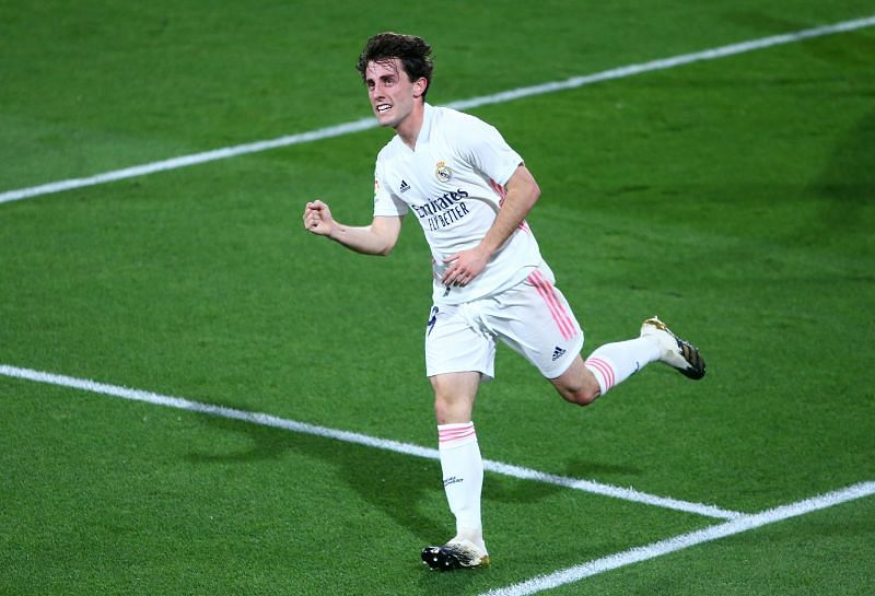 Alvaro Odriozola scored two goals for Real Madrid last season
