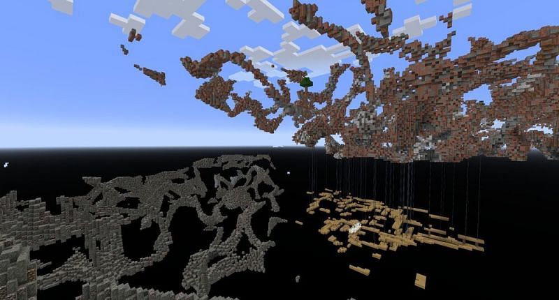 Ore veins (Image via Minecraft)