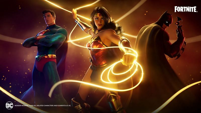 The Wonder Woman skin in Fortnite Season 7 (Image via Fortnite)