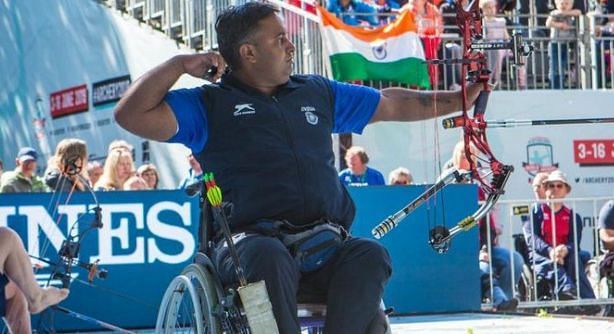 Indian compound archer Rakesh Kumar is through to 1/8 elimination round at 2021 Paralympics