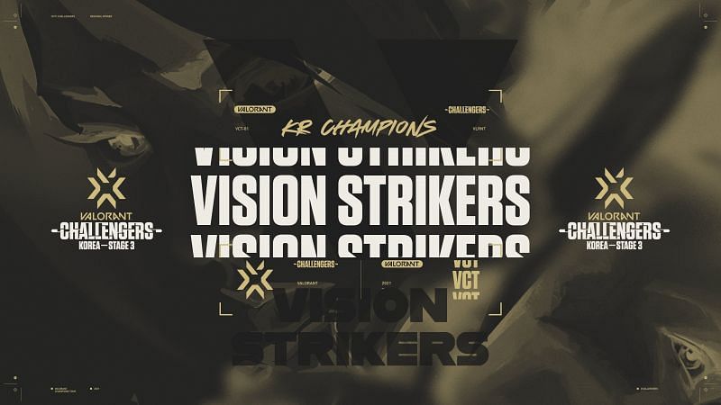 Vision Strikers beats F4Q in the Valorant Champions Tour Korea Stage 3 Playoffs Grand-Finals (Image via @valesports_kr/Twitter)