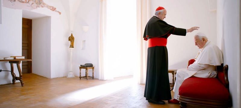 The Two Popes (Image via Netflix)