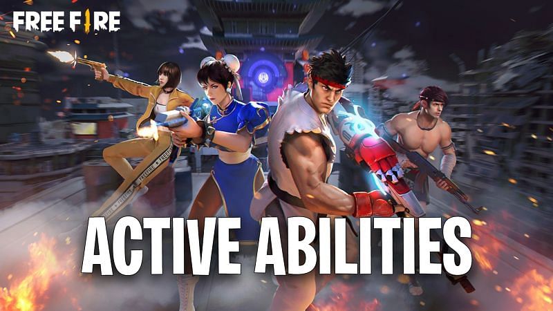 Characters with active abilities