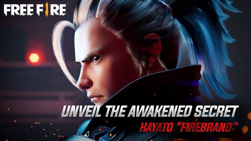 The Hayato character in Free Fire