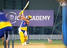 IPL 2021: CSK players hit the nets on Day 3 of practice in Dubai
