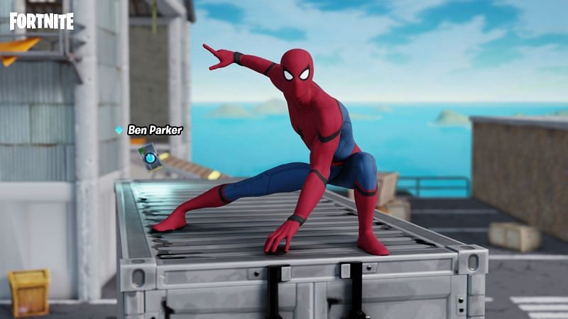 Could Spiderman be swimming into Fortnite&#039;s metaverse soon? (Image via spiritshook/Twitter)