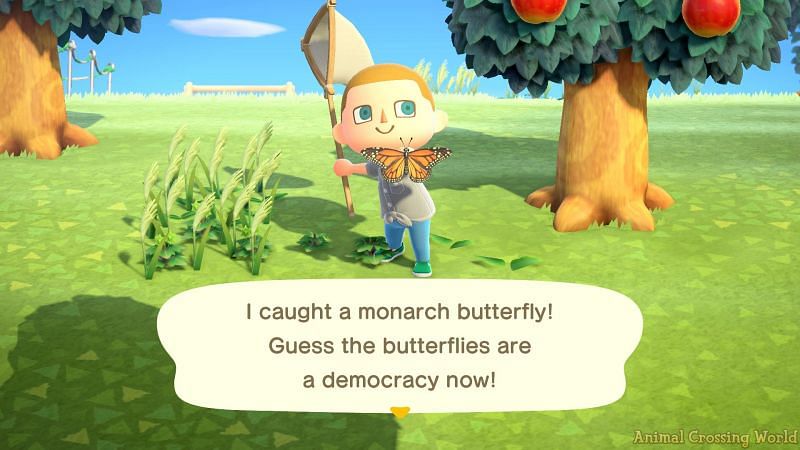 Lots of fish and bugs will be out too (Image via Animal Crossing World)