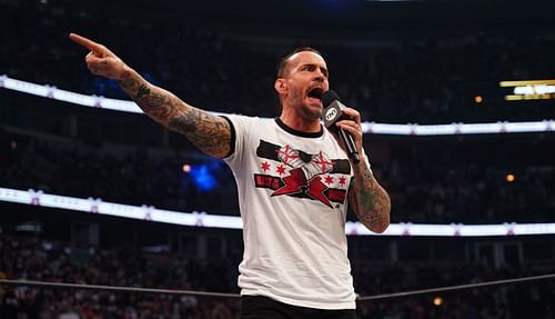 CM Punk at AEW Rampage: The First Dance