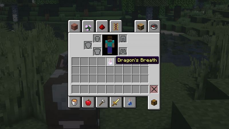 Dragon&#039;s Breath (Image via Minecraft)