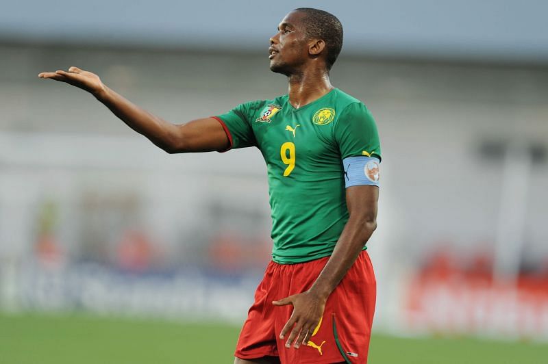 Samuel Eto'o is Cameroon's all-time leading goal-scorer