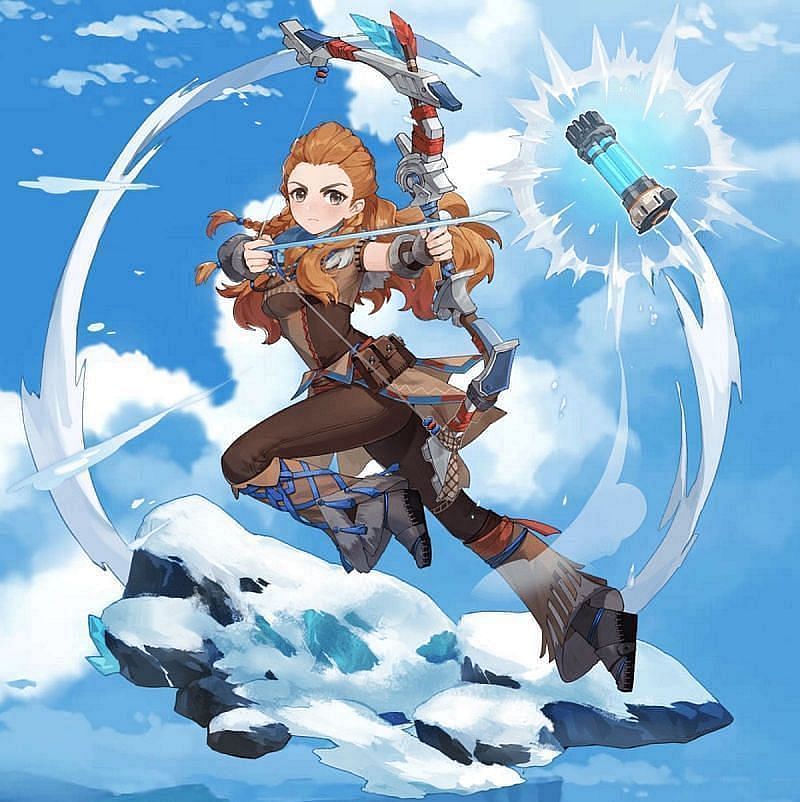 Aloy is a free five-star character in Genshin Impact (Image via miHoYo)
