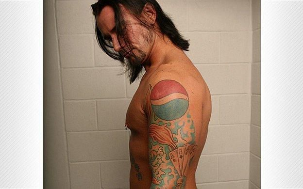 CM Punk&#039;s Pepsi tattoo is well-known