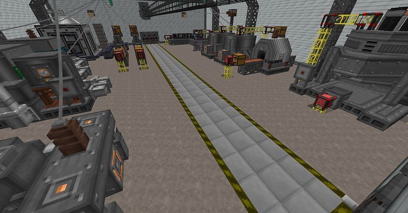 Final frontier 2 is a tech and space focused Minecraft modpack (Image via Minecraft)