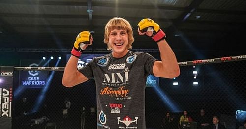 Paddy Pimblett [Image Courtesy: @CageWarriors on Twitter]