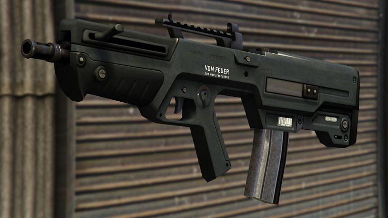 Here is a compact weapon for close quarters (Image via GTA Wiki)