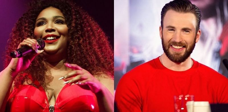 Chris Evans and Lizzo hilarious pregnancy rumors send fans into a frenzy (Image via Getty Images)