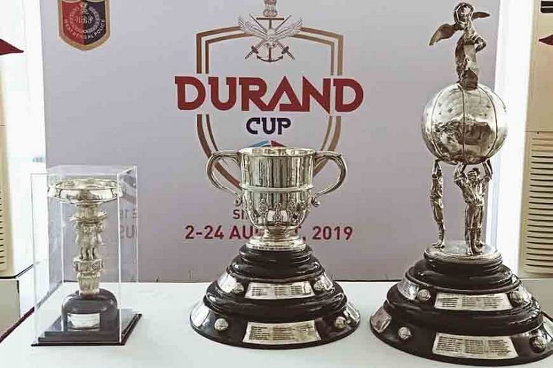 Durand Cup Trophies (Image Courtesy: Get Bengal)