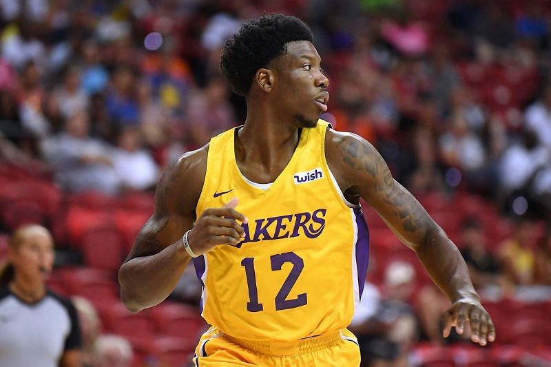 Devontae Cacok with the LA Lakers [Source: USA Today]