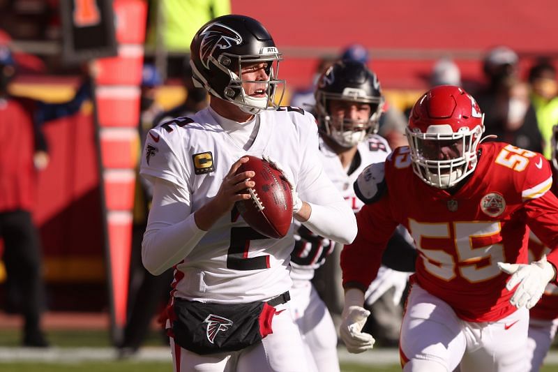 QB Matt Ryan with the Atlanta Falcons