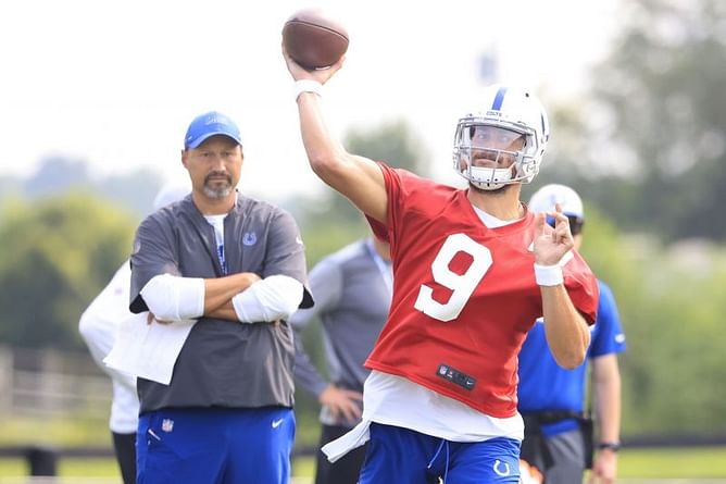 NFL Training Camp 2021: Jacob Eason impresses Colts OC after taking over for injured Carson Wentz