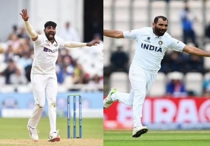 "Because Siraj opened the bowling in the second innings, Shami felt the pressure" - Brad Hogg
