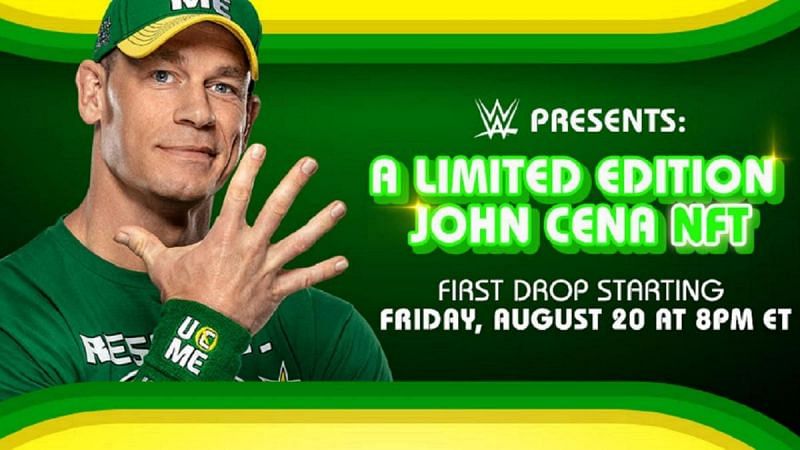 John Cena&#039;s NFT offering prior to SummerSlam