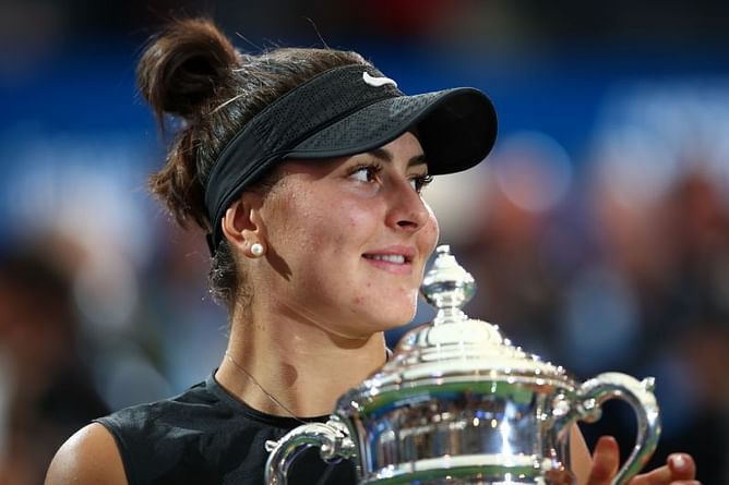 "My parents were probably pissing their pants having another heart attack" - Bianca Andreescu after topsy-turvy 2R win over Harriet Dart