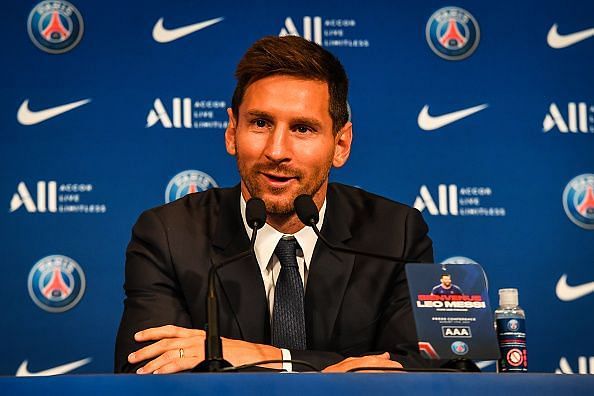 Lionel Messi - PSG press conference
