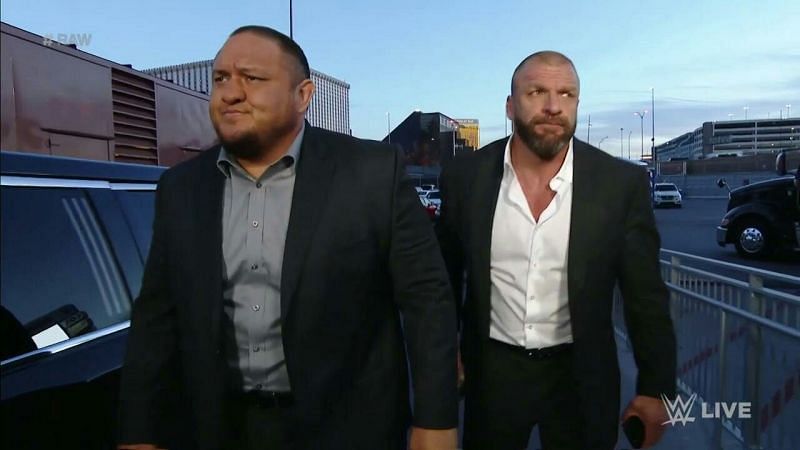 Triple H was full of praise for Samoa Joe
