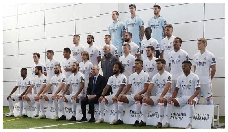 Real Madrid squad before this transfer window