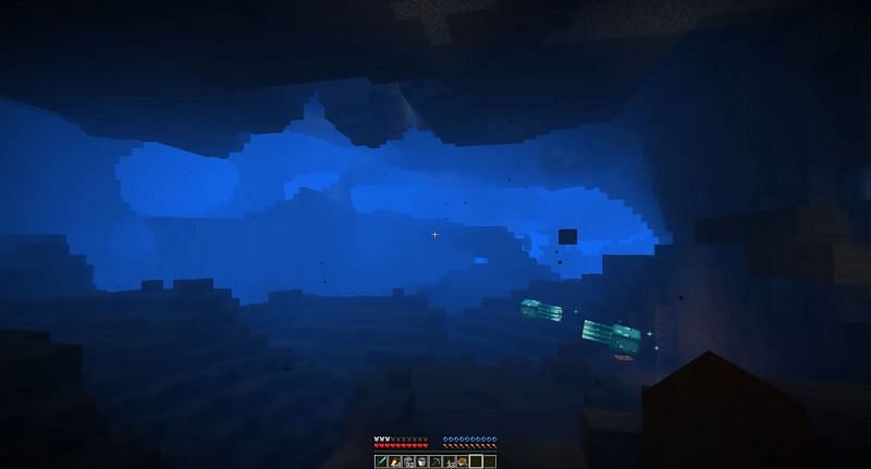 Glow squids (Image via Minecraft)